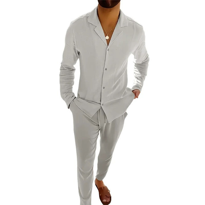 Herren modisches und bequemes Schlafanzugset Drune