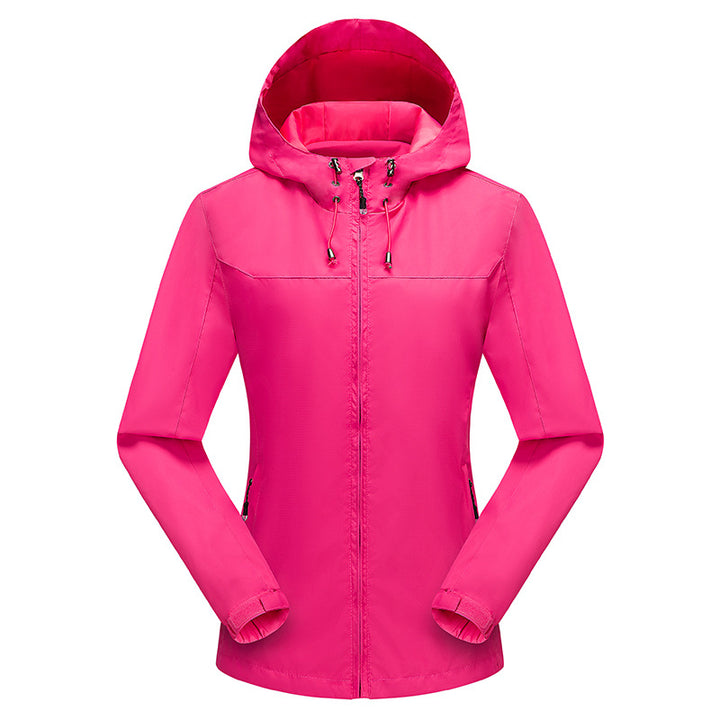 Herren Ultraleichter Ripstop-Kapuzenblouson mit wind- und wasserabweisender Membran Drune