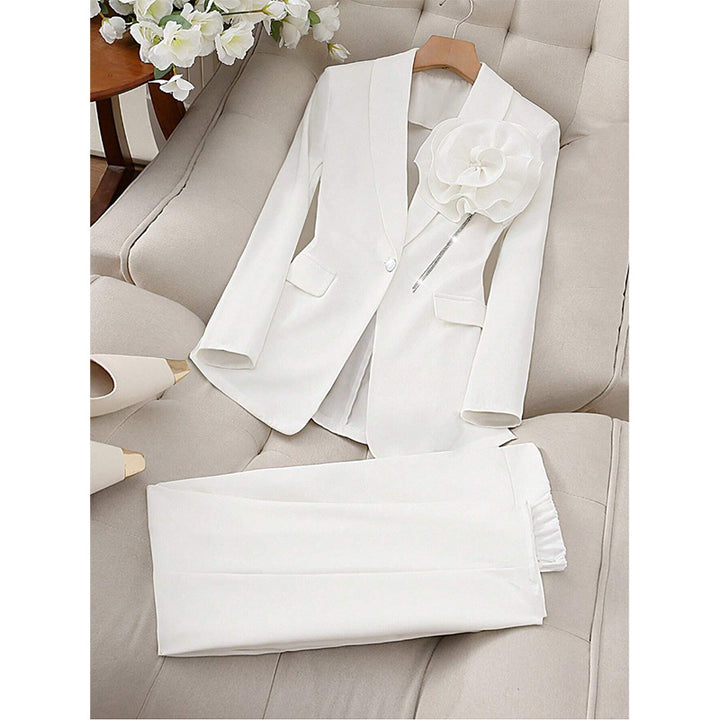 Damen Elegantes und Stilvolles Blazer-Set Drune