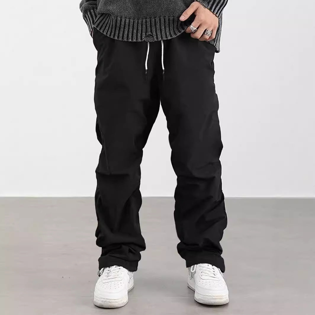 Herren lässige Cargo-Hose mit elastischem Bund und praktischen Taschen Drune