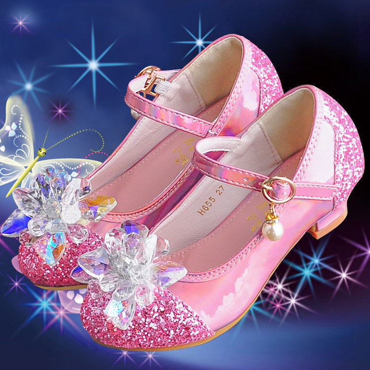 Mädchen Elegante Ballerinas mit Schmuckapplikationen Drune