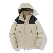 Unisex Leichte technische Softshell-Outdoorjacke mit Kapuze und verstellbarem Saum Drune