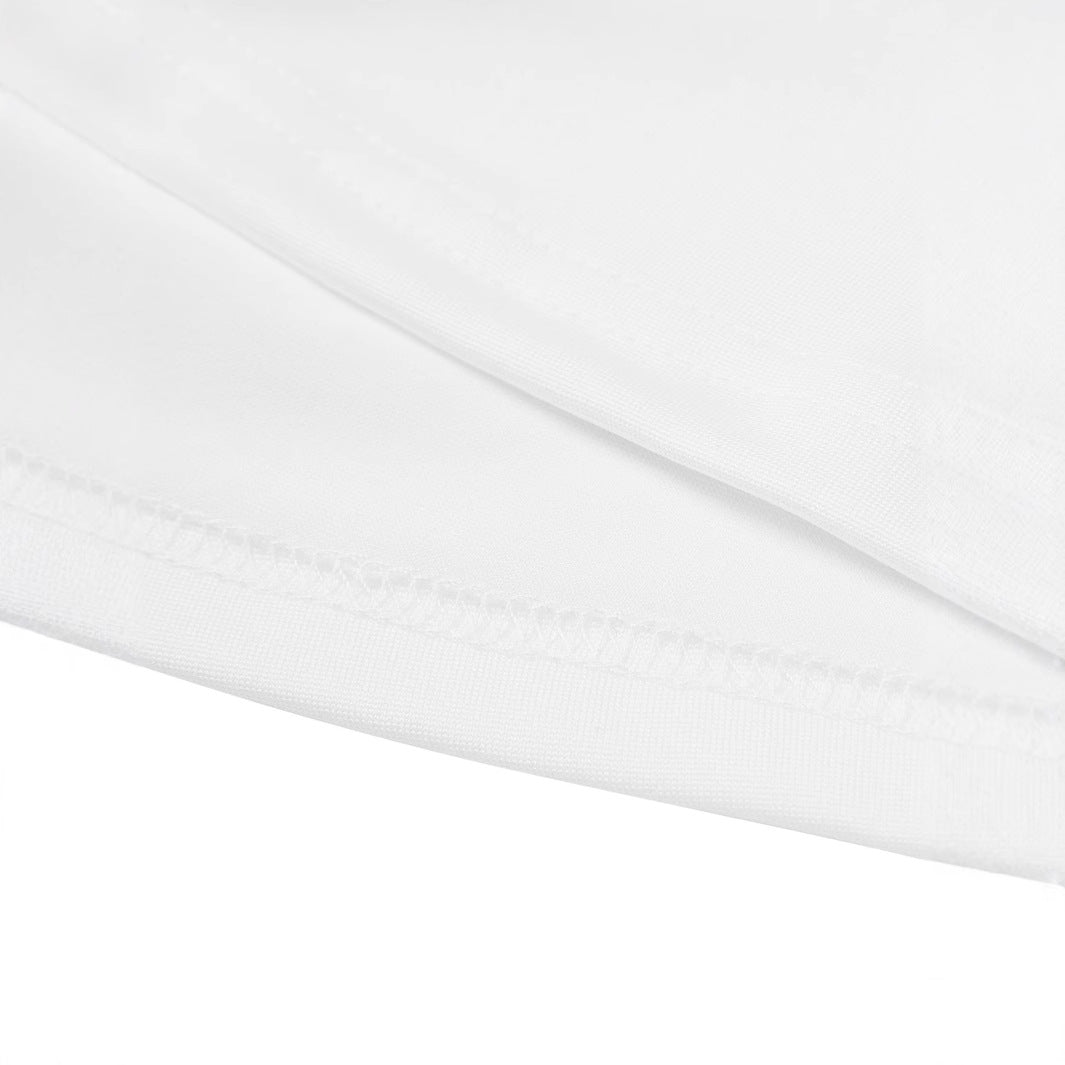 Damen Crop-Top mit fröhlichem Kirschmotiv und Schleifendruck Drune
