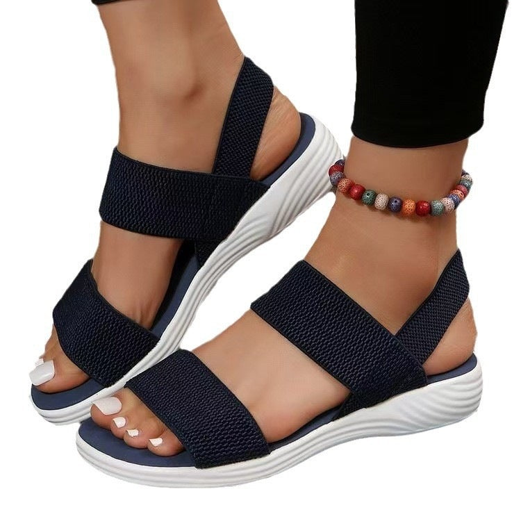 Damen Sportliche Sandalen mit rutschfester Sohle und atmungsaktivem Obermaterial Drune
