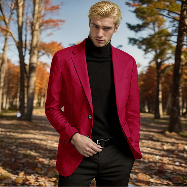 Herren Eleganter Blazer mit stilvollem Schnitt und hochwertigem Material Drune