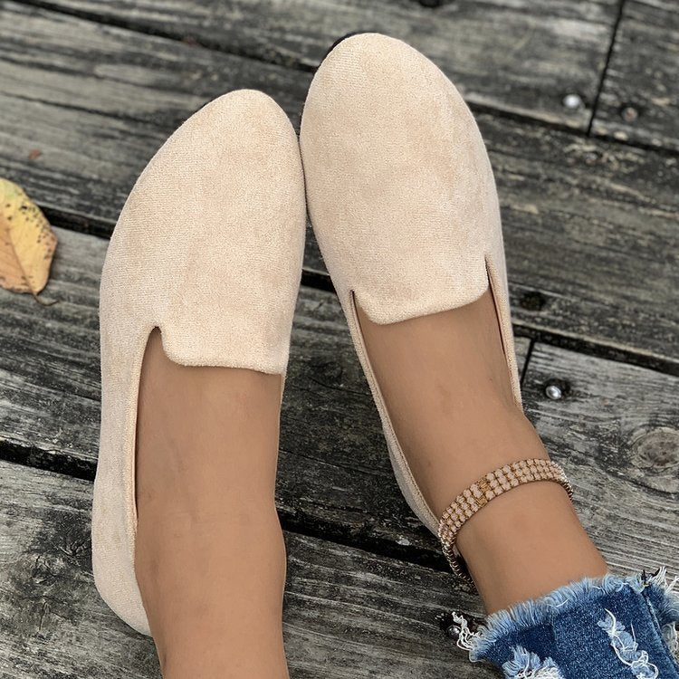 Damen Mokassins aus hochwertigem Wildleder mit elegantem Schnitt Drune
