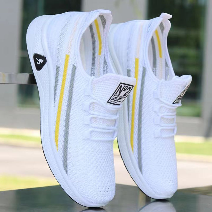 Damen Sportliche Sneakers mit atmungsaktiver Struktur und flexibler Dämpfung Drune