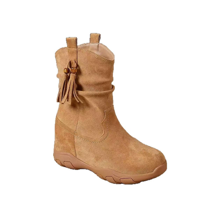 Damen Elegante und komfortable Winterstiefel Drune