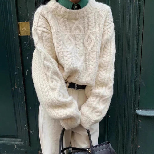 Damen Strickpullover Drune