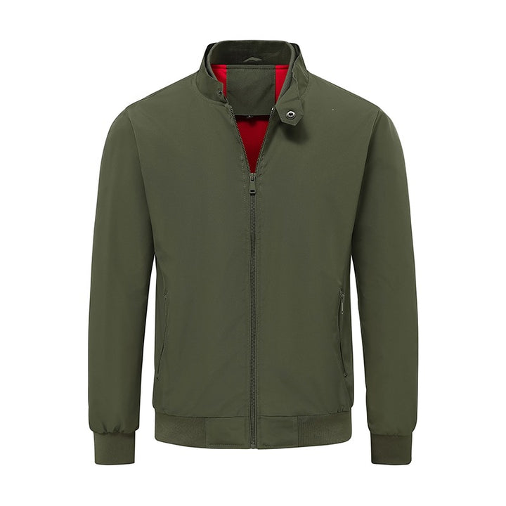 Herren Leichte Übergangsjacke mit hochgeschlossenem Kragen Drune