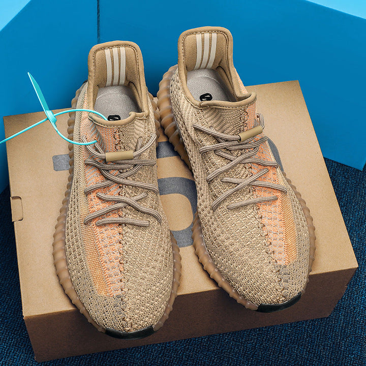 Damen Hochleistungs-Laufschuhe mit atmungsaktiver Strickoberfläche und rutschfester Sohle Drune
