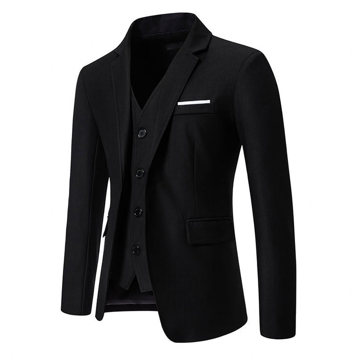 Herren Eleganter Drei-Teilig Anzug Set Drune 1749704439