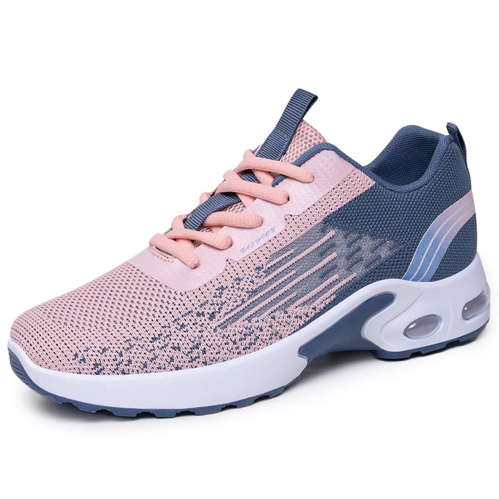 Herren nan leichter Strick-Performance-Sneaker mit sichtbarer Luftkammer-Dämpfung und flexibler Laufsohle Drune
