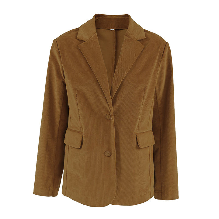 Damen Eleganter und bequemer Cord Blazer Drune