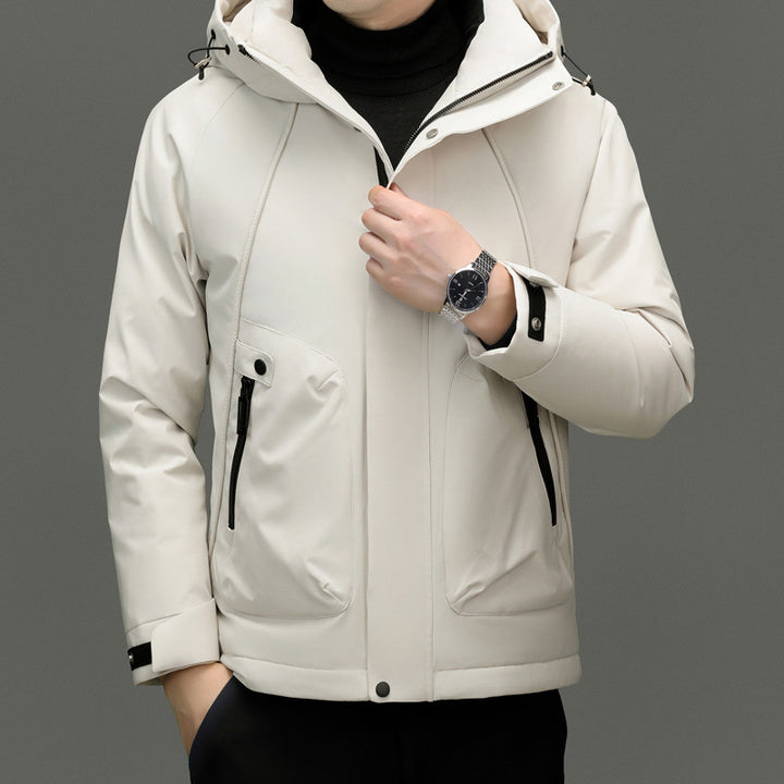 Herren Funktionsjacke mit wärmender Isolation und wasserdichtem Material Drune