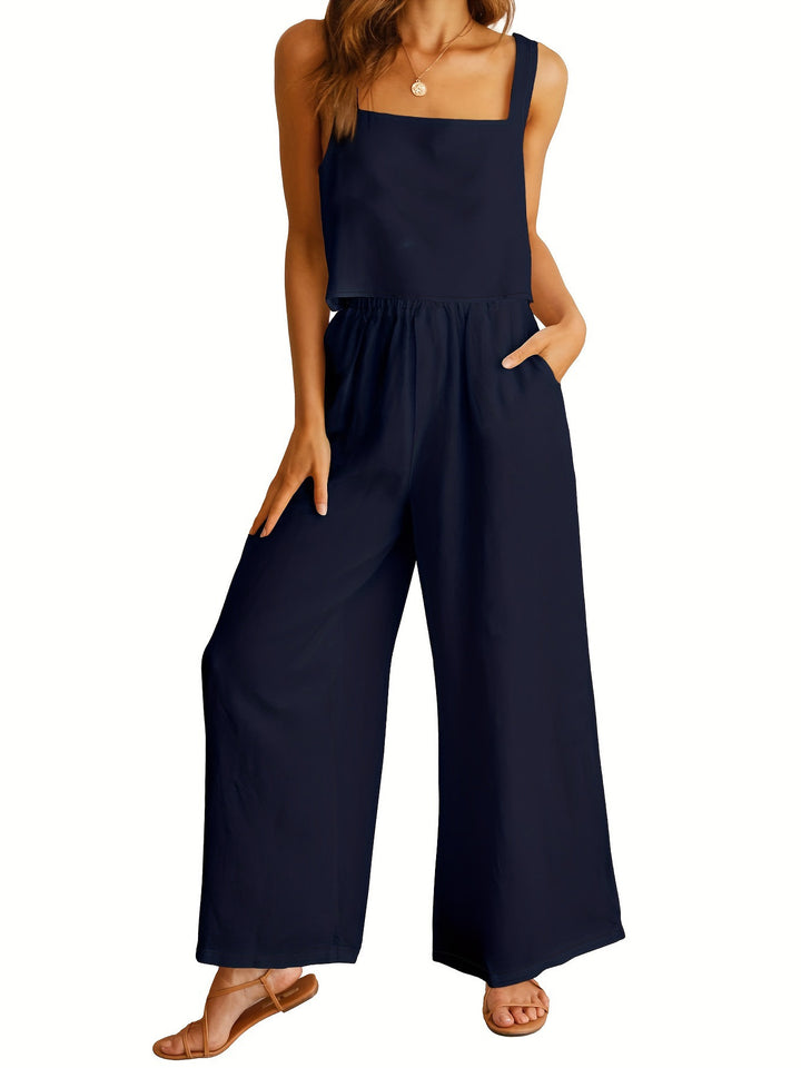 Damen Weitgeschnittene Jumpsuit Drune