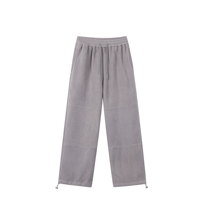 Damen Weite Fleece-Jogginghose mit Tunnelzugbund, Eingrifftaschen und verstellbarem Saum Drune