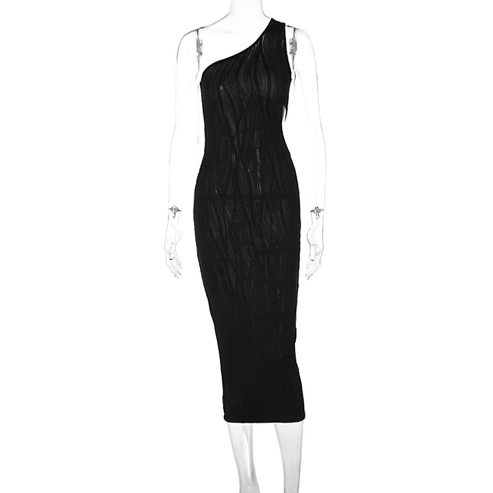Damen Maxikleid mit asymmetrischem Schnitt und modischen Cut-Outs Drune