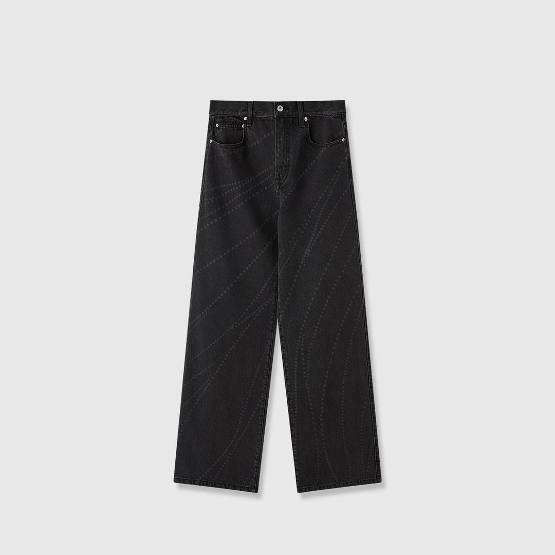 Damen Moderne Bootcut-Jeans mit hohem Bund und elegantem Design Drune
