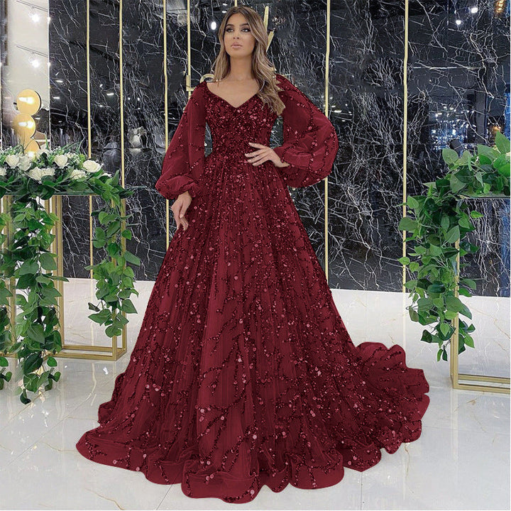 Drune | Socialite Aura Königin Langes Kleid