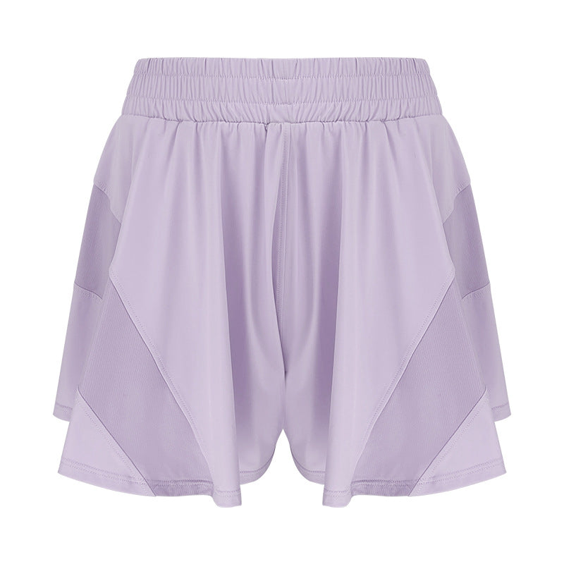 Damen sportliche Laufshorts mit innovativem Doppelschichtendesign Drune
