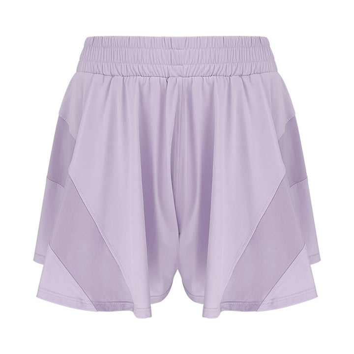 Damen sportliche Laufshorts mit innovativem Doppelschichtendesign Drune