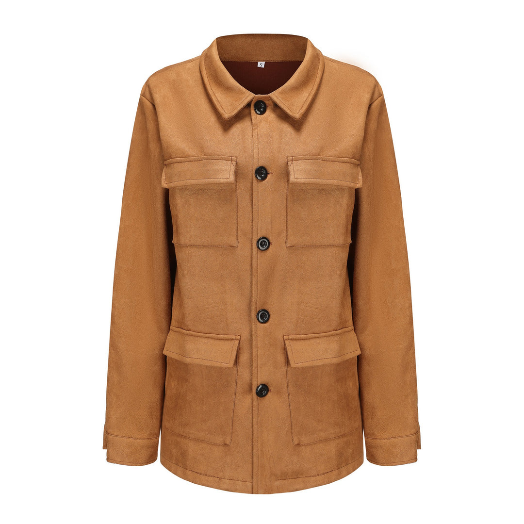 Damen Utility-Jacke im lässigen Schnitt mit praktischen Taschen Drune
