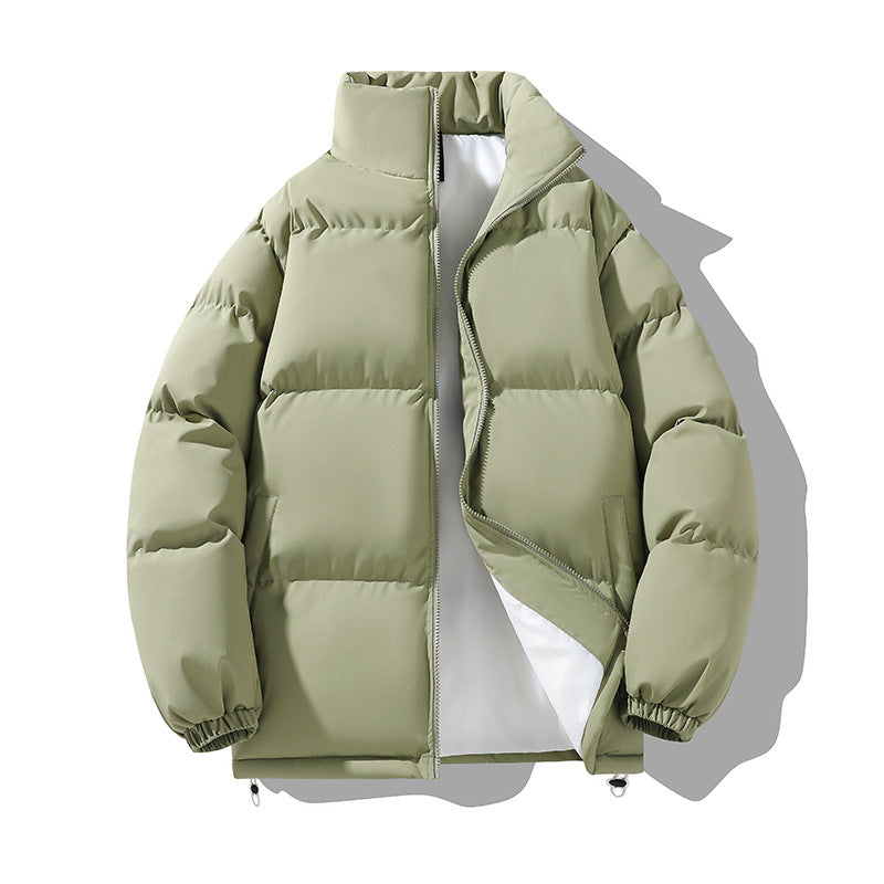 Herren Wärmeisolierte Steppjacke mit hohem Kragen