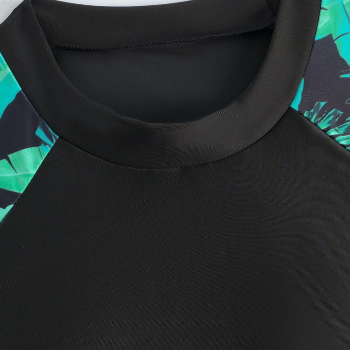 Damen Shirt für Wasseraktivitäten mit tropischem Muster Drune
