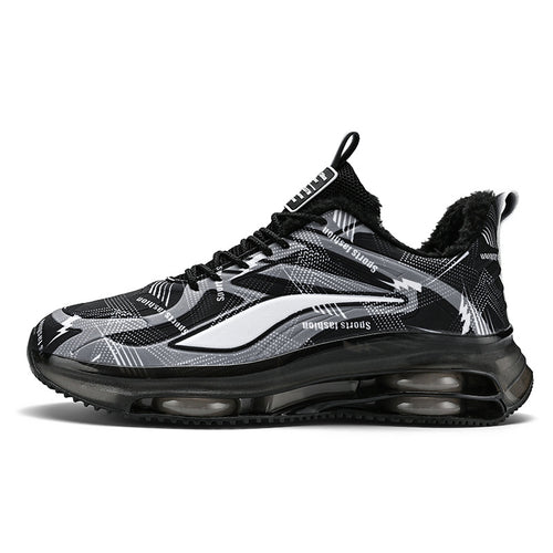Herren Sportlicher Luftkissen-Sneaker mit grafischem Print und gefüttertem Schaft Drune
