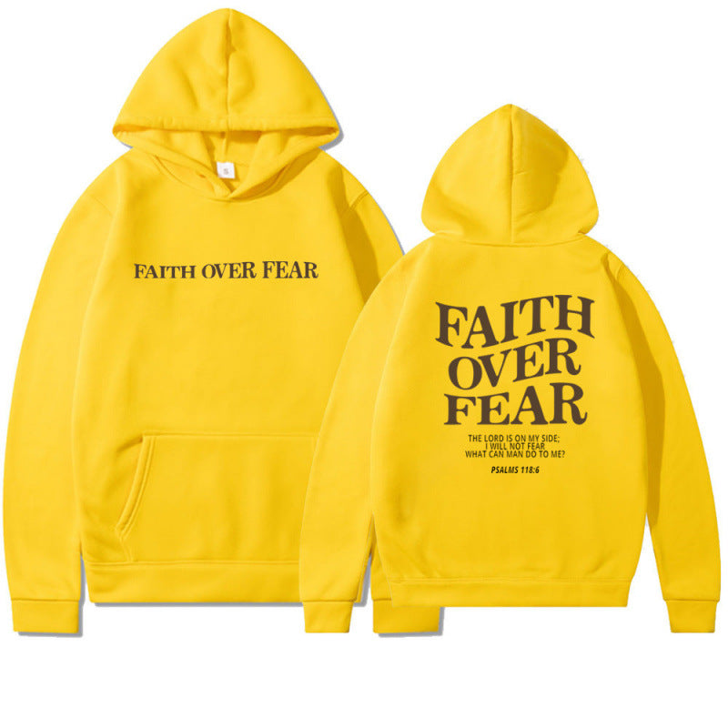 Damen Kapuzenpullover mit inspirierendem Schriftzug und hochwertiger Baumwolle Drune