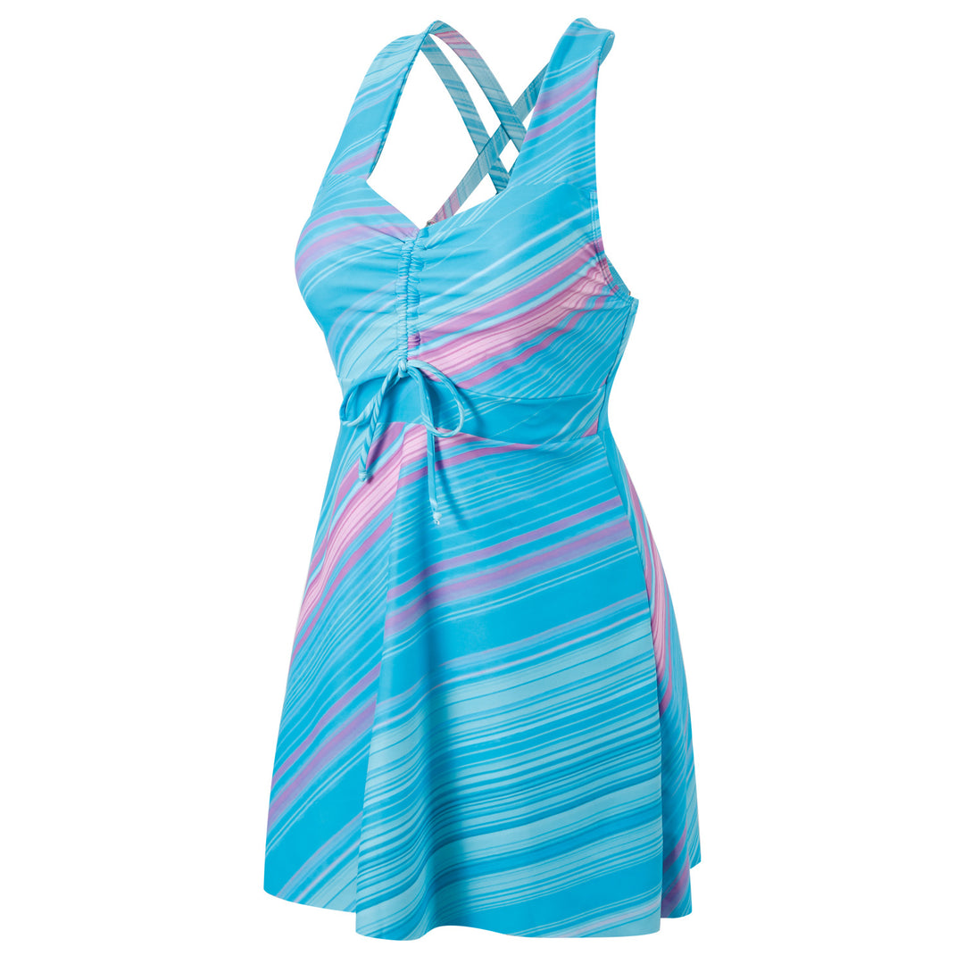 Damen Sportliches Strandkleid Drune