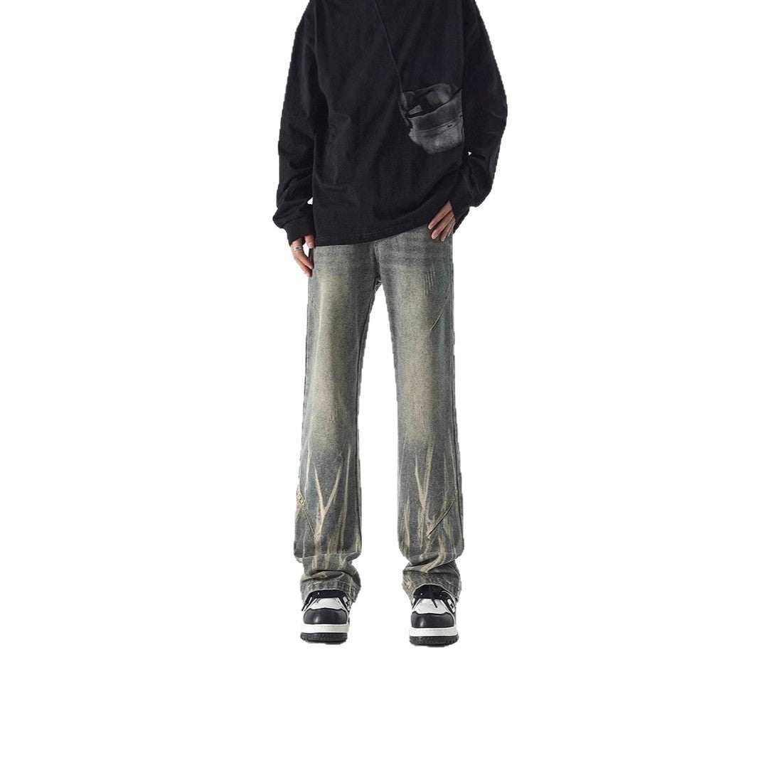 Damen Trendige Weitbein-Jeans Drune