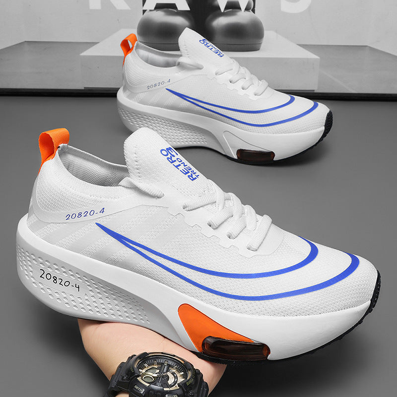 Unisex Profi-Tempo-Laufschuh mit sichtbarer Fersen-Airunit und atmungsaktivem Monofilament-Obermaterial Drune