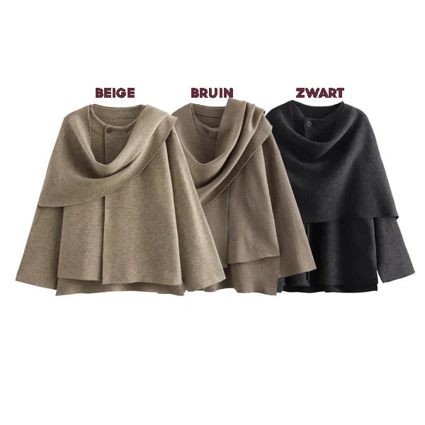 Drune | Jacke mit Schal Bequem und Warm Perfekt für Den Winter