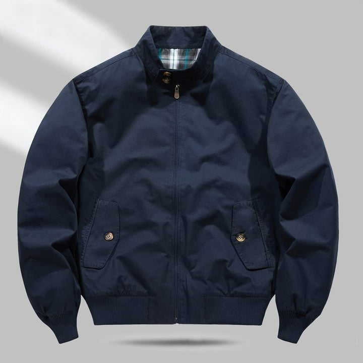 Herren Leichte Übergangsjacke mit Karo-Innenfutter Drune