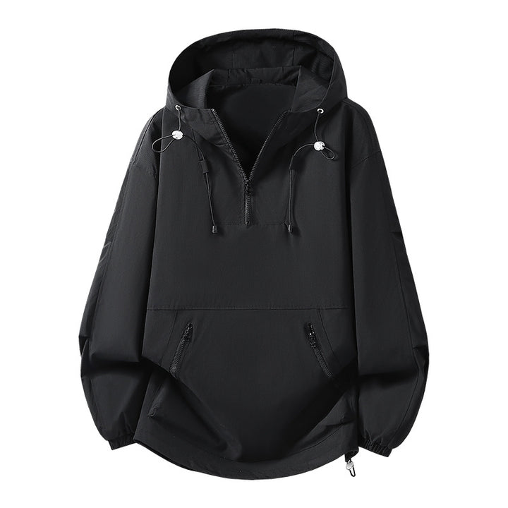 Herren Funktionale Übergangsjacke mit Kapuze Drune