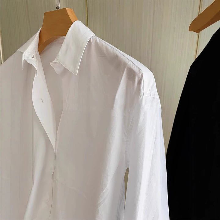 Damen Lässige Oversized-Bluse Drune