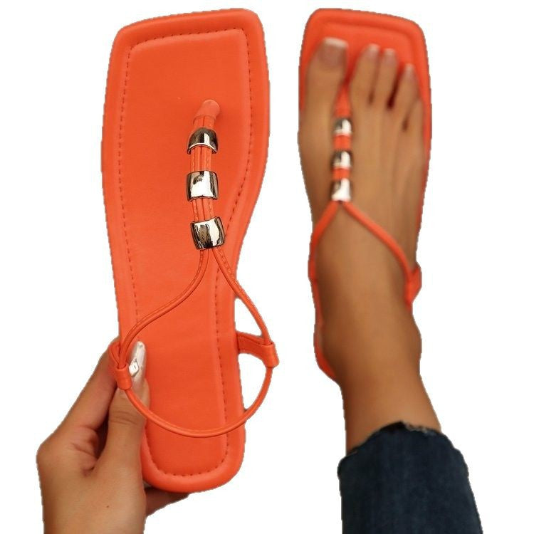 Damen Zehentrenner Sandalen mit eleganten Akzenten Drune