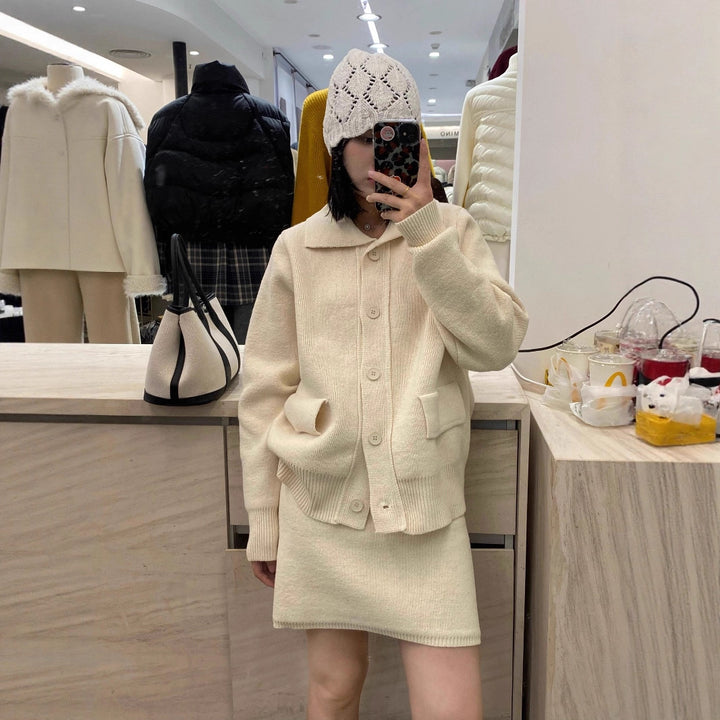 Damen Strickjacke mit praktischen Taschen und modernem Schnitt Drune