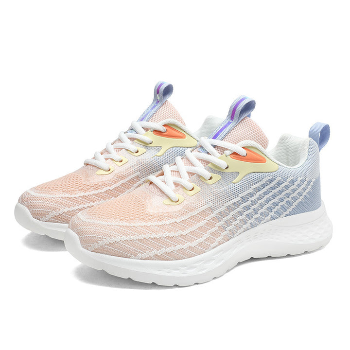 Damen nan niedriger Performance-Sneaker mit dreidimensionalem Mesh, reaktiver EVA-Dämpfung und Zuglasche Drune
