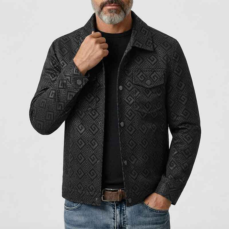 Herren Modische Utility-Jacke mit praktischen Taschen Drune 1788241587