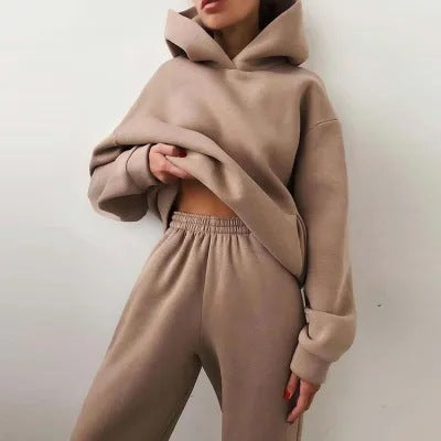Gemütliches Zweiteiliges Lounge Jogging Set