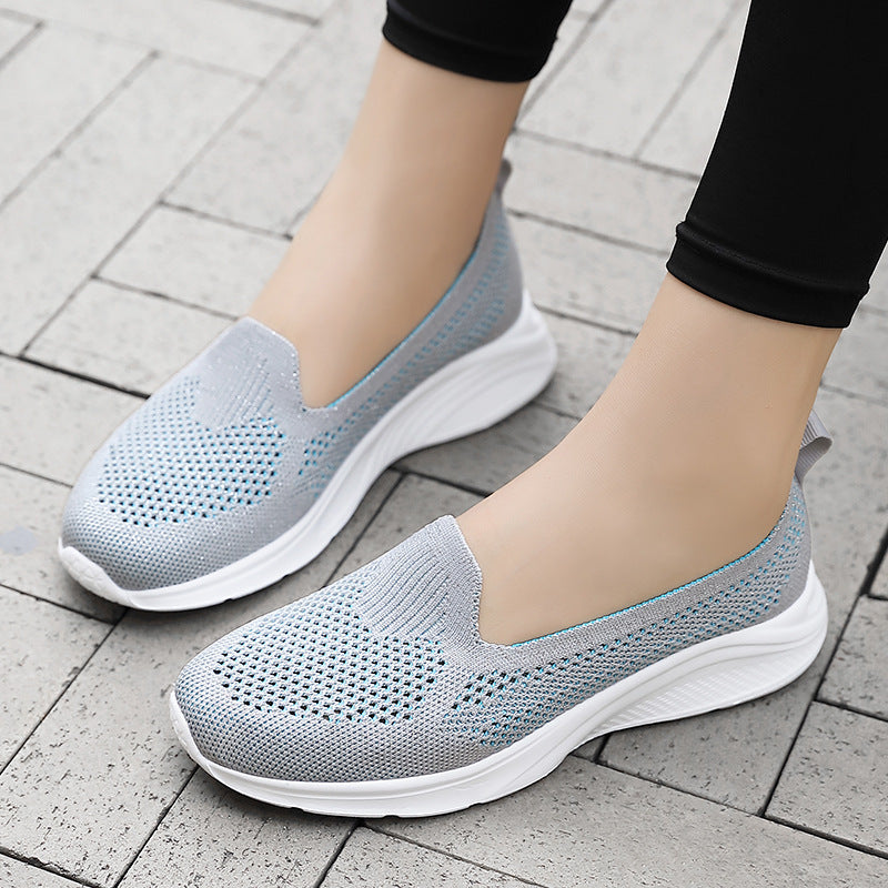 Damen nan nahtloser Sockensneaker mit Memory-Fußbett und flexibler Leichtlaufsohle Drune