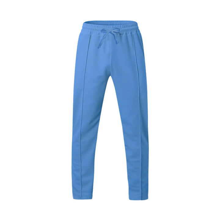 Herren nan sportliche Jogginghose mit elastischem Bund und vorderer Mittelnaht Drune