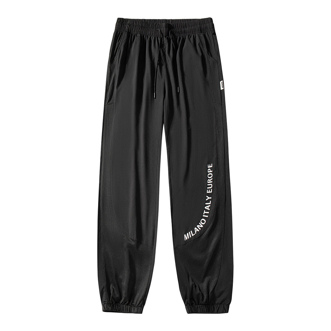 Herren Sportliche Laufhose mit elastischem Bund und praktischen Taschen Drune