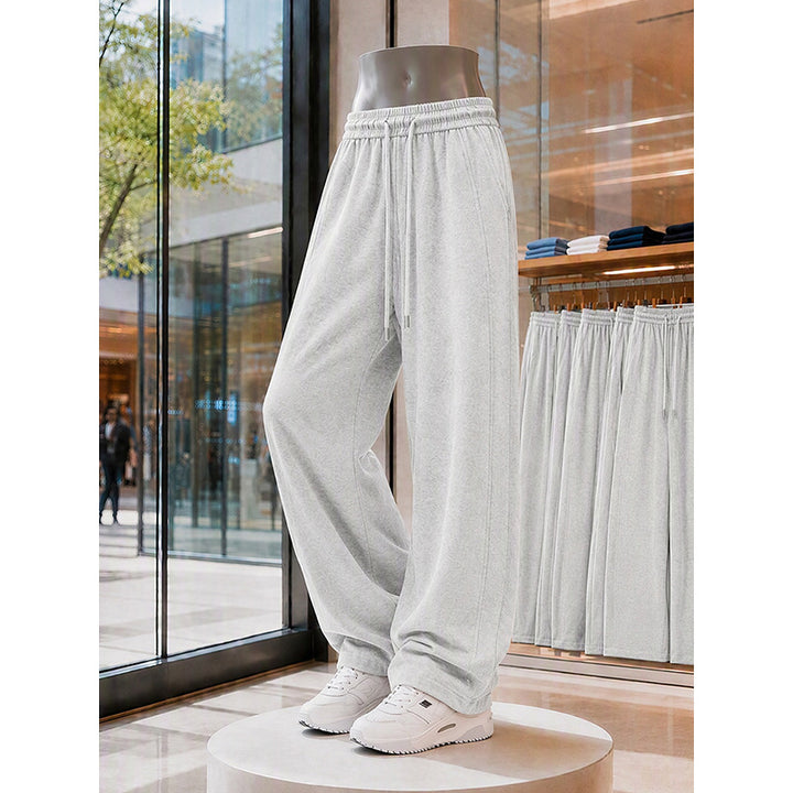 Damen Bequeme Freizeithose mit elastischem Bund Drune
