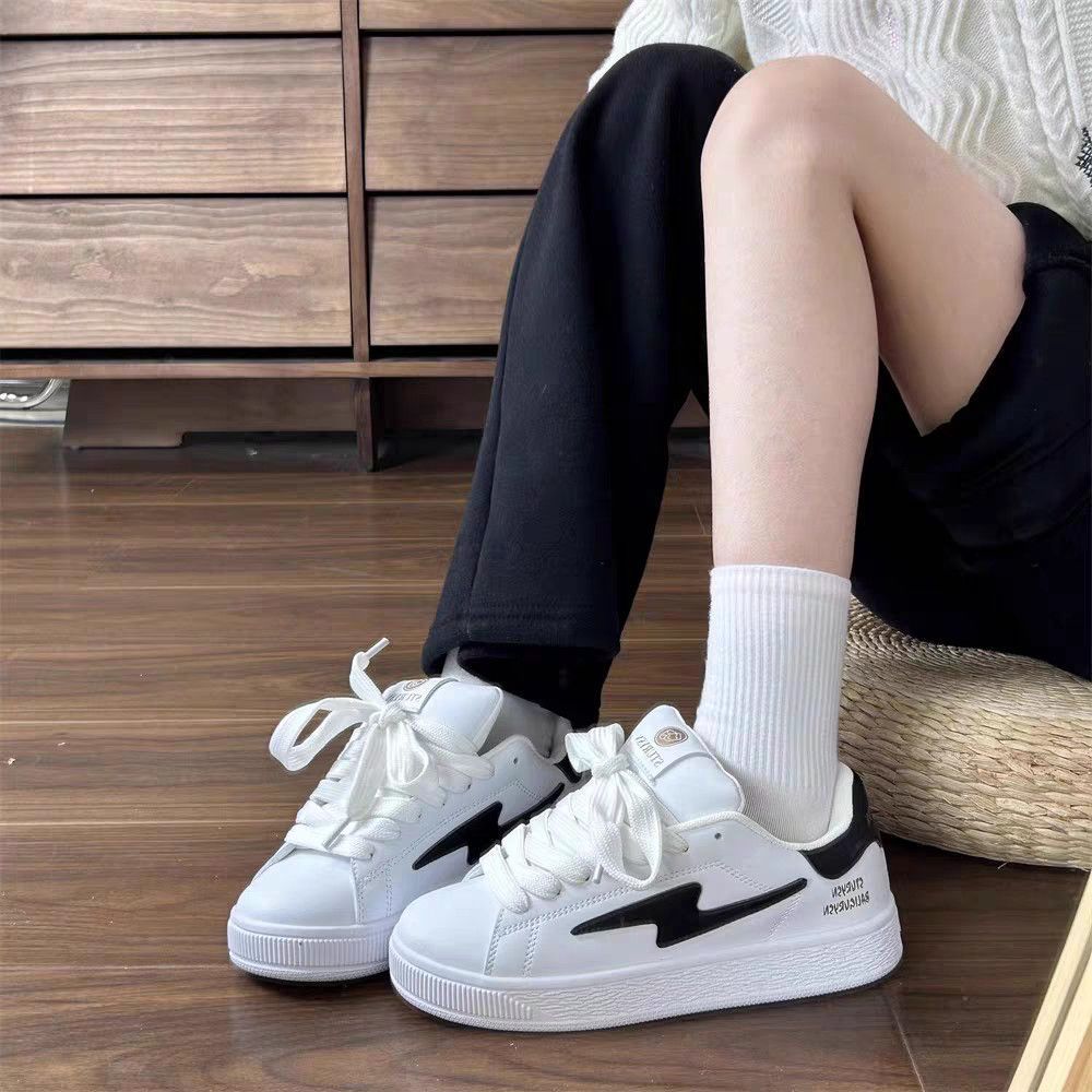 Damen Sportliche Sneakers mit verstellbarem Klettverschluss und gepolsterter Innensohle Drune