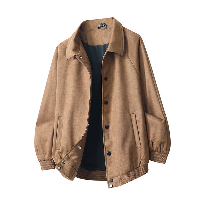 Herren Stylische Übergangsjacke mit praktischem Druckknopfverschluss Drune