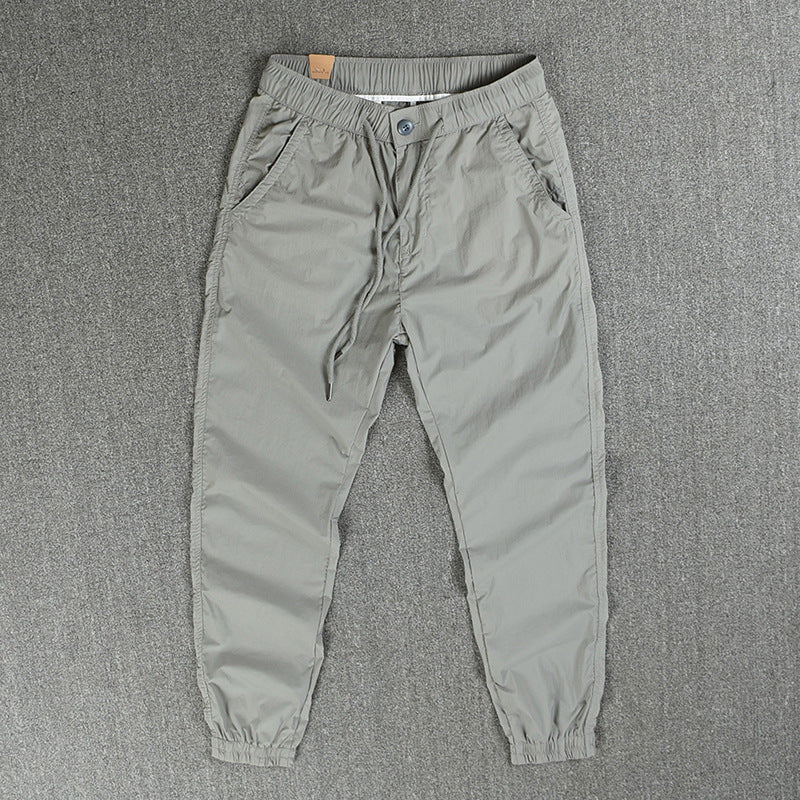 Herren Cargohose im Camouflage-Utility-Stil mit geradem Bein und robustem Canvas Drune